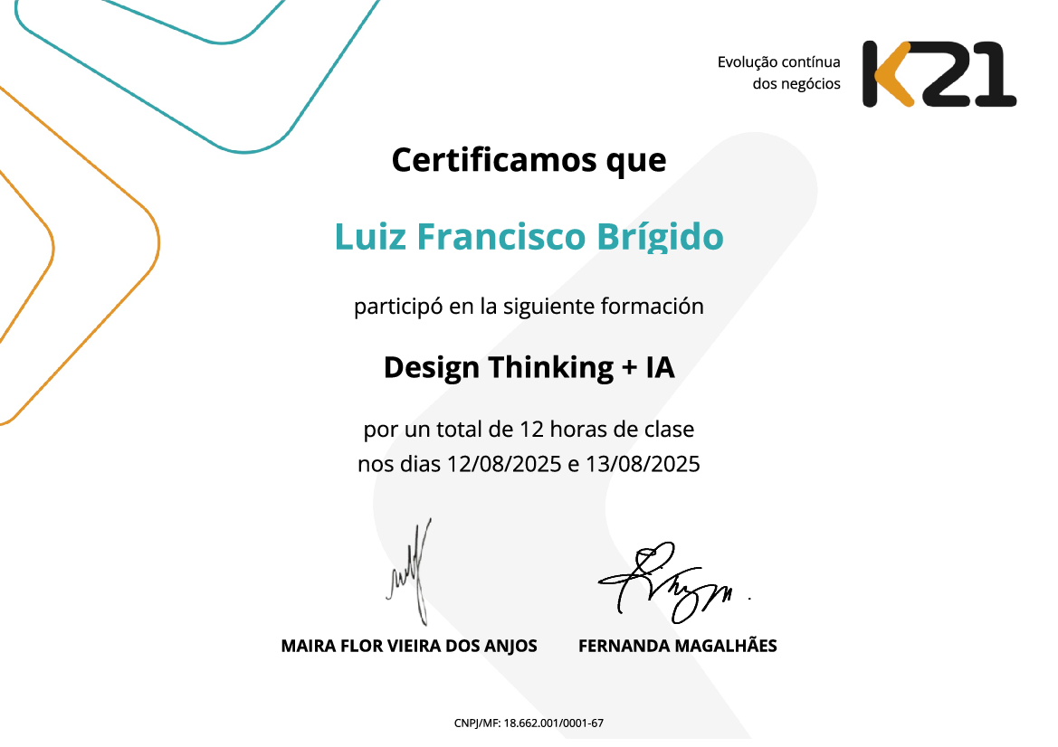 Certificado K21
